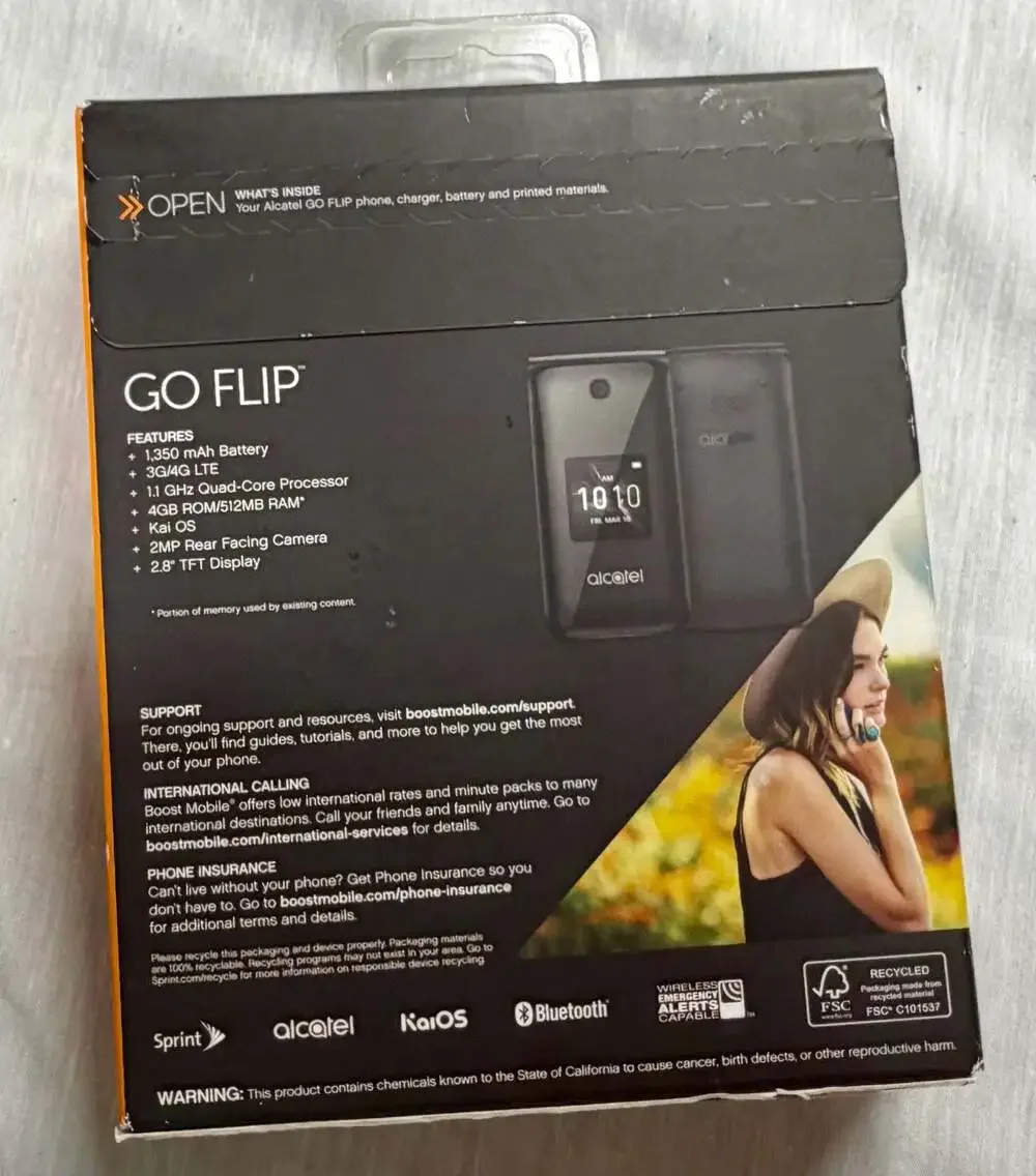 Alcatel go flip